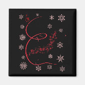 The Nutcracker Ballet And Clara Christmas Holiday Magnet (Vorne)