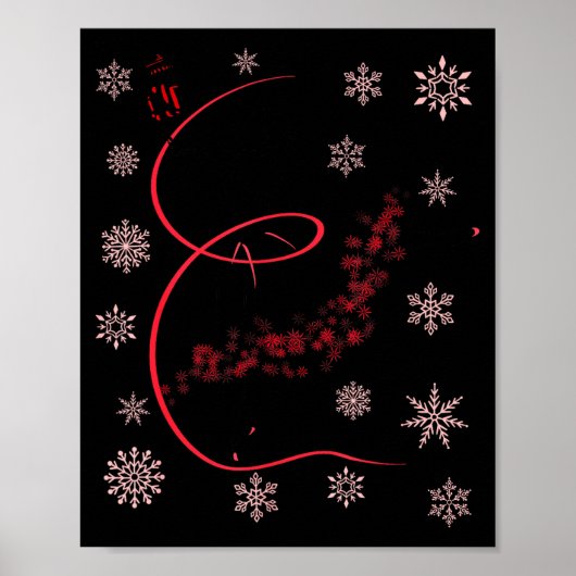 The Nutcracker Ballet And Clara Christmas Holiday Poster (Vorne)