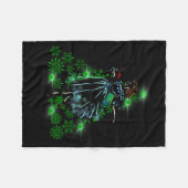 The Nutcracker Ballet And Clara Marie Christmas Tr Fleecedecke (Vorderseite (Horizontal))