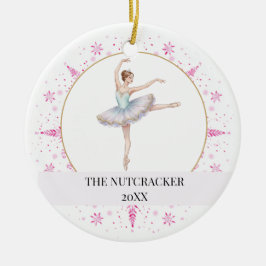 The Nutcracker Ballet Christmas Holiday  Keramik Ornament