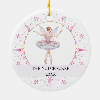 The Nutcracker Ballet Christmas Holiday Keramik Ornament