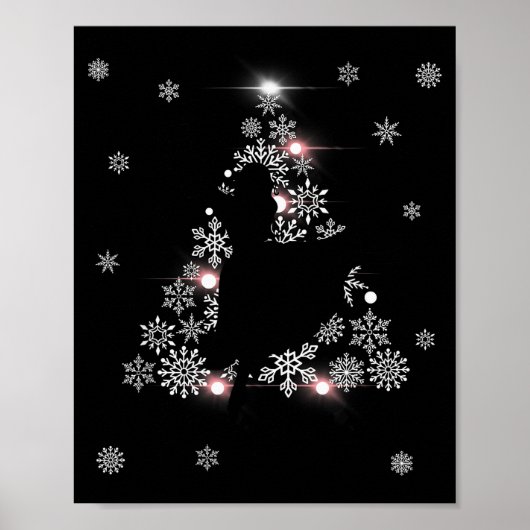 The Nutcracker Ballet Clara Tree Christmas Holiday Poster (Vorne)