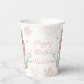 The Nutcracker Ballet Pastel Blush Pink Christmas Pappbecher (Links)