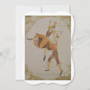 The Nutcracker: Brazilian Dance Greeting Card Feiertagskarte