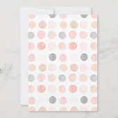 The Nutcracker Christmas Ballerina Watercolor Einladung (Rückseite)