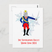 The Nutcracker Mouse King 2024 Postkarte (Vorne/Hinten)