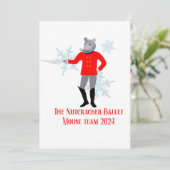 The Nutcracker - Mouse Team 2024 Einladung (Stehend Vorderseite)