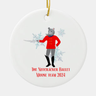 The Nutcracker - Mouse Team 2024 Keramik Ornament