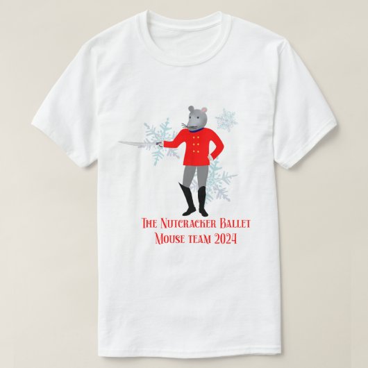The Nutcracker - Mouse Team 2024 T-Shirt (Design vorne)