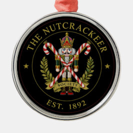 "The Nutcracker Society – Vintage Ballet  Ornament Aus Metall