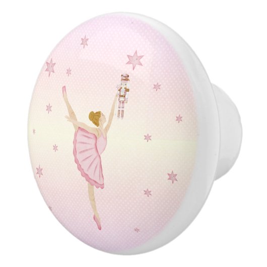 The Nutcracker Suite - Ballerina Keramik Knob Keramikknauf (Rechts)