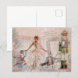 "The Nutcracker" Weihnachtskarte Feiertagspostkarte