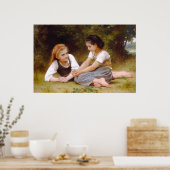 The Nutsammers 1882 William Bouguereau Poster (Küche)