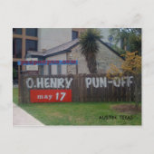 The O. Henry Pun-off World Champion Postkarte (Vorderseite)