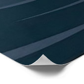 The Oarfish Tarot Card Poster with Crescent Moon a (Ecke)