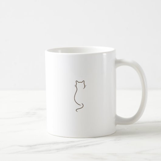 The Observing Cat Kaffeetasse (Rechts)
