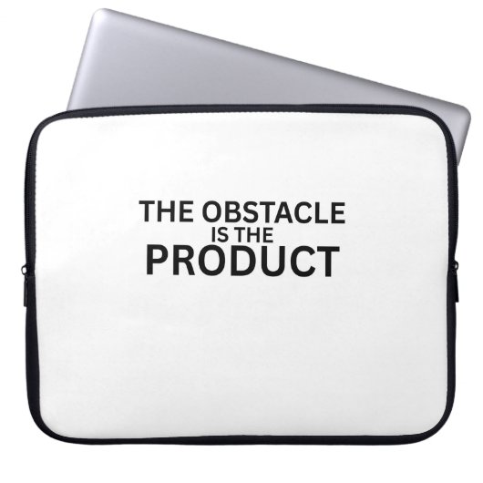 The Obstacle Is The Product 15 Inch Laptop Cover (Vorderseite)