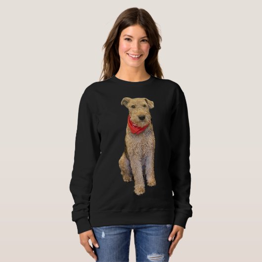 The Obstinate Airedale Sweatshirt (Vorne ganz)