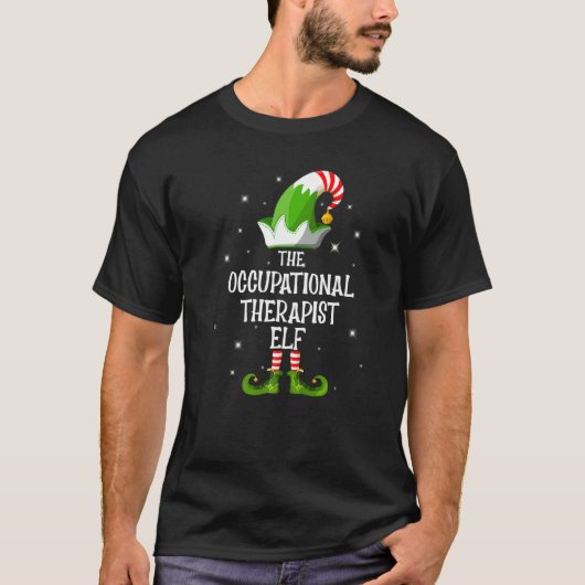 The Occupational Therapist Elf Family Matching Chr T-Shirt (Vorderseite)