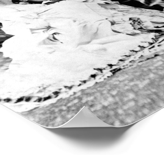 The Ocean Empress and Deep Sea Diver - Circa 1880 Poster (Ecke)