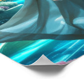 The Ocean Priestess: Guardian of the Deep Poster (Ecke)