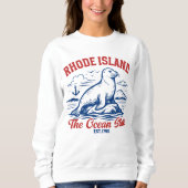 The Ocean State Seal – Rhode Island Gift Sweatshirt (Vorderseite)