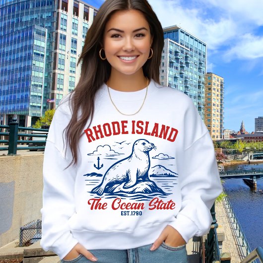 The Ocean State Seal – Rhode Island Gift Sweatshirt