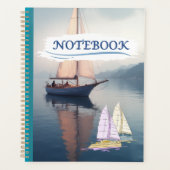 The "Ocean Whisper" Digital Notebook Planer (Vorderseite)