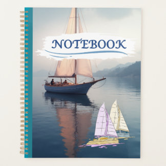 The "Ocean Whisper" Digital Notebook Planer