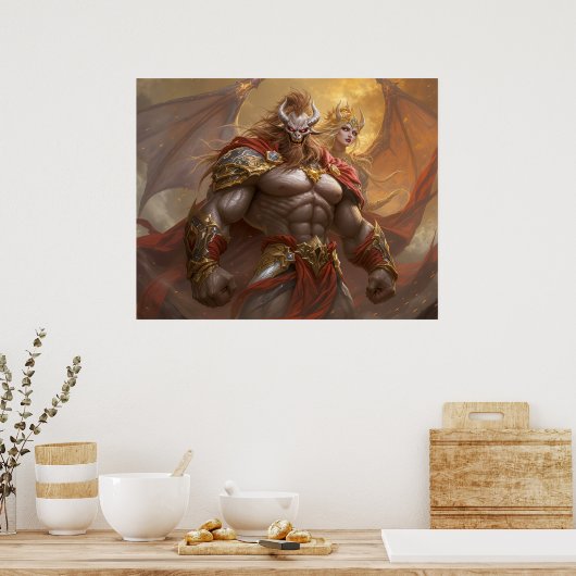 The Odd Couple Poster (Küche)