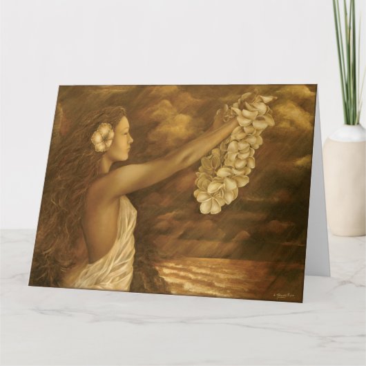 "The Offering" von L. Higgins. Jumbo Card Karte (Vorderseite)