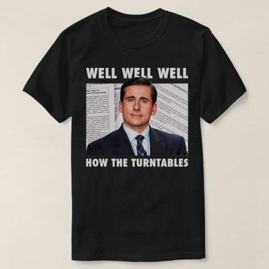 The Office Michael How The Turntables T-Shirt (Design vorne)