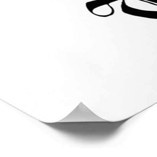 The Office Michael Prison Mike Scott Thug Life Poster (Ecke)