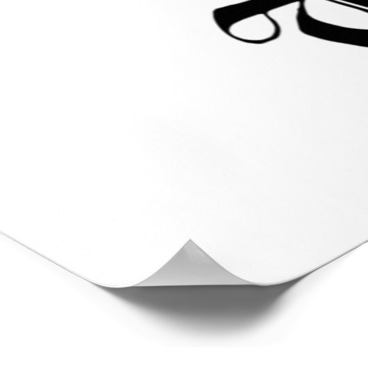 The Office Michael Prison Mike Scott Thug Life Poster (Ecke)