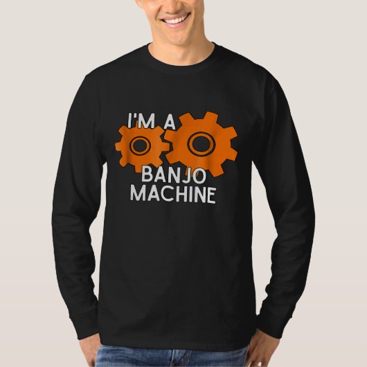 The Official Im A Banjo Machine T-Shirt (Vorderseite)