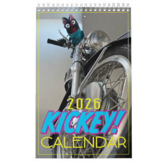 The Official Kickey 2026 Wall Calendar! Kalender