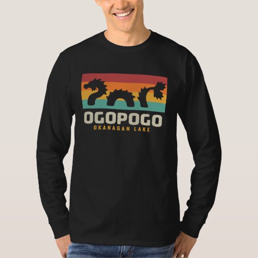The Ogopogo of Lake Okanagan British Columbia Cana T-Shirt (Vorderseite)