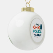 The OHIO Polka Show Snowflake Framed Ornament (Links)