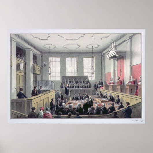 The Old Bailey, London Poster (Vorne)