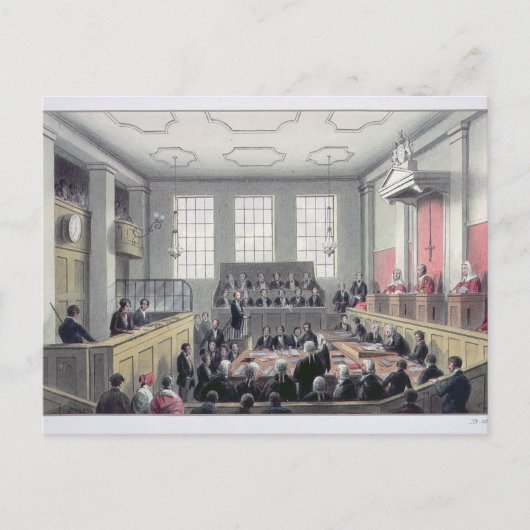 The Old Bailey, London Postkarte (Vorderseite)