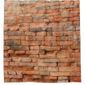 The old brick layerancient, antik, background, b duschvorhang (Vorderseite)