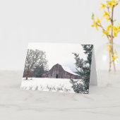 ~The Old Knolls Barn~ Karte (Gelbe Blume)