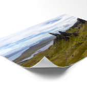 The Old Man of Storr Poster (Ecke)