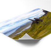 The Old Man of Storr Poster (Ecke)