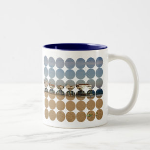 The Old Orchard Beach Pier Zweifarbige Tasse