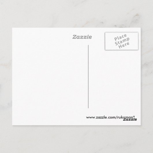 The Old River Bridge Postkarte (Rückseite)