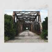 The Old River Bridge Postkarte (Vorderseite)