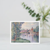 The Old Samois, c.1900 (Öl auf Leinwand) Postkarte (Stehend Vorderseite)