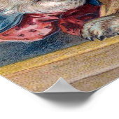 "The Old Sea Dog" Vintag Poster (Ecke)