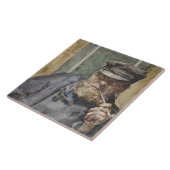 The Old Sea Dog (von Henry Scott Tuke) Fliese (Seite)